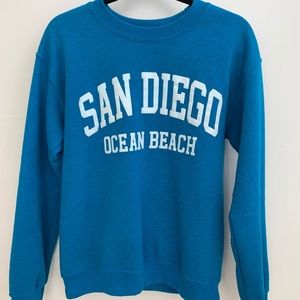 San Diego crew neck sweater